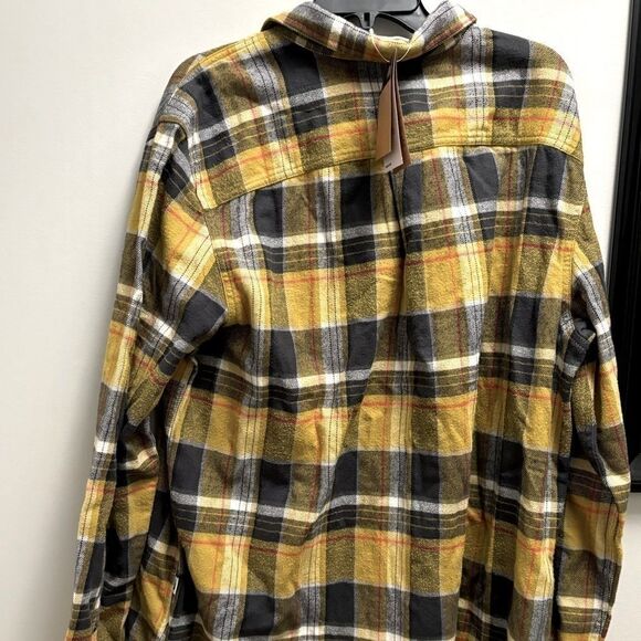The North Face Men's Arroyo Flannel Shirt - Mineral Gold XXLarge Half - Picture 10 of 11